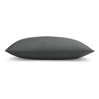 Blu Dot Percale Sheet Set in Charcoal - Angle 6