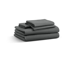 Blu Dot Percale Sheet Set in Charcoal - Angle 1