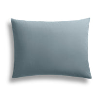 Blu Dot Percale Sheet Set in Grey Blue - Angle 5