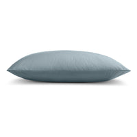 Blu Dot Percale Sheet Set in Grey Blue - Angle 6