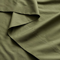 Blu Dot Percale Sheet Set in Loden Green - Angle 9