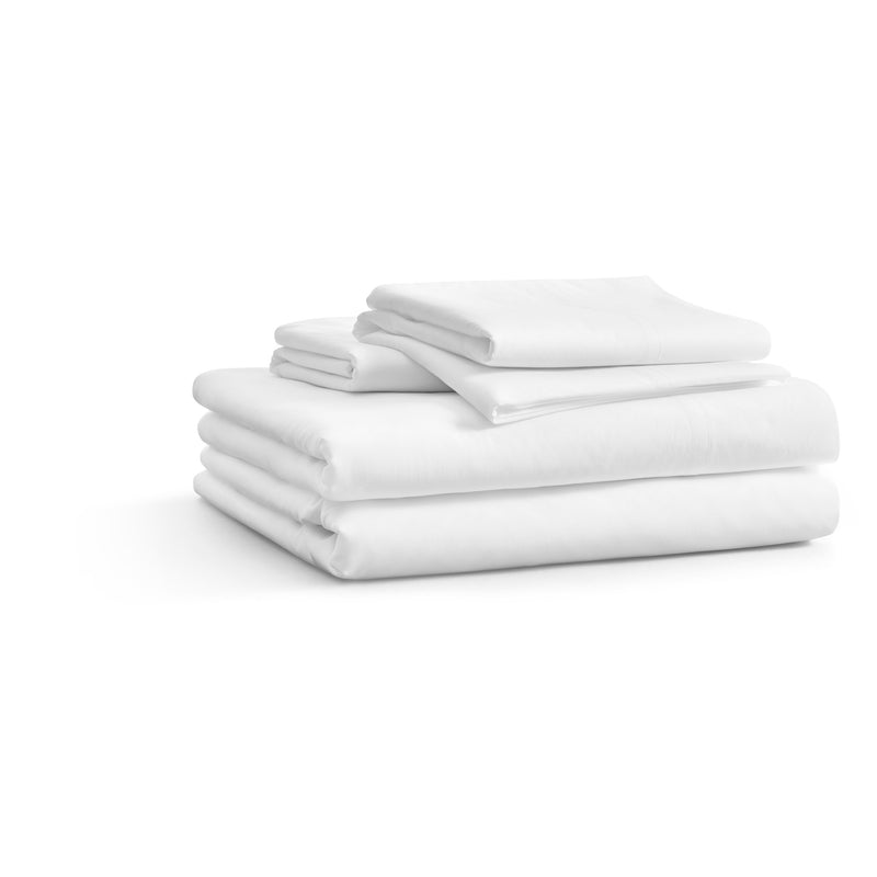 Blu Dot Percale Sheet Set en White