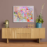 NIAD + Blu Dot  "Untitled" (Multicolored Watercolor)