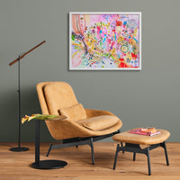 NIAD + Blu Dot  "Untitled" (Multicolored Watercolor)