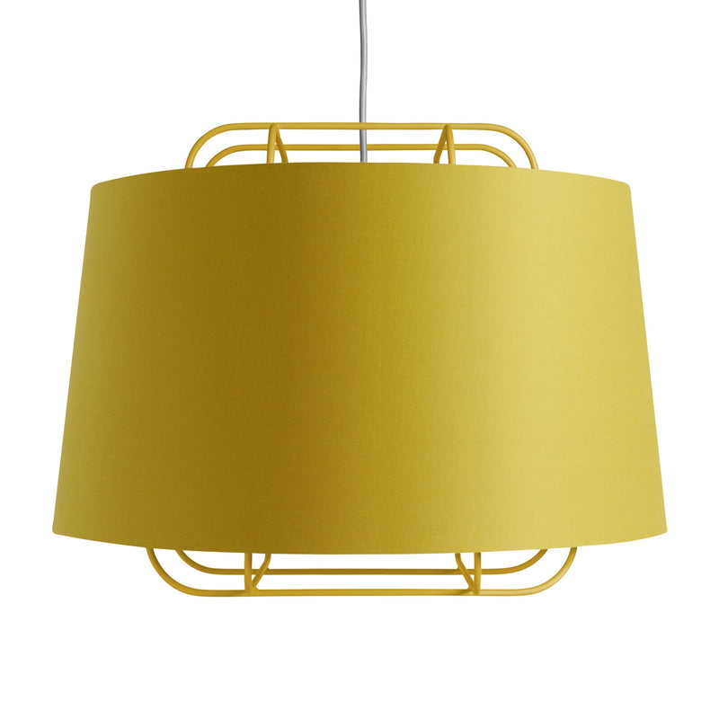 Perimeter Large Pendant Light in Ochre