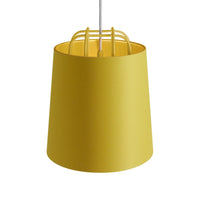 Perimeter Small Pendant Light in Ochre - Angle 3