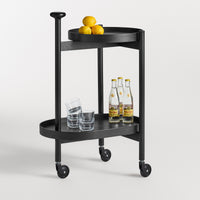Pose Bar Cart en Black on Ash - ángulo 3
