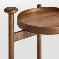 Pose Bar Cart in Walnut - Angle 7