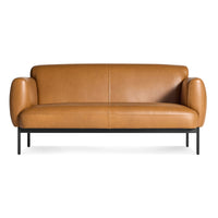 Puff Puff Studio Sofa en Canyon Leather - ángulo 1