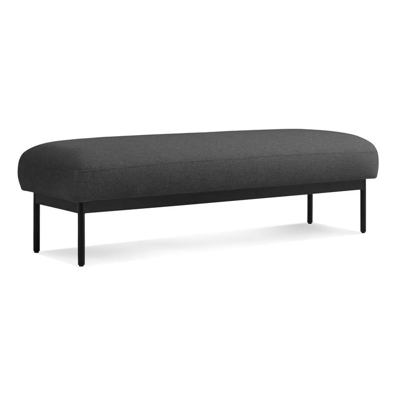 Puff Puff Bench en Maharam Meld in Panda