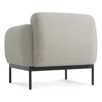 Puff Puff Lounge Chair in Maharam Mode in Prediction - Angle 3