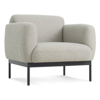 Puff Puff Lounge Chair in Maharam Mode in Prediction - Angle 2