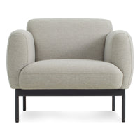 Puff Puff Lounge Chair in Maharam Mode in Prediction - Angle 1