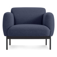 Puff Puff Lounge Chair in Maharam Mode in Society - Angle 1