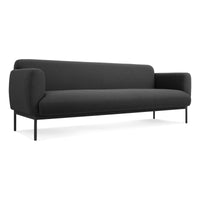Puff Puff 87&quot; Sofa in Maharam Meld in Panda - Angle 2