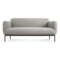 Puff Puff 67&quot; Sofa in Edwards Light Grey - Angle 1