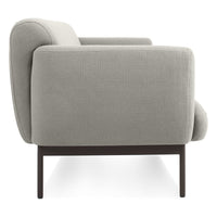 Puff Puff 67&quot; Sofa in Edwards Light Grey - Angle 3