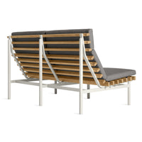 Perch Outdoor 2 Seat Sofa in Toohey Charcoal - Angle 5