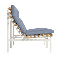 Perch Outdoor 2 Seat Sofa in Sunbrella Haze - Angle 4