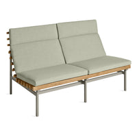 Perch Outdoor 2 Seat Sofa in Sunbrella Oasis - Angle 3