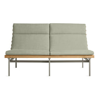 Perch Outdoor 2 Seat Sofa in Sunbrella Oasis - Angle 1