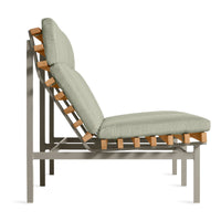 Perch Outdoor 2 Seat Sofa in Sunbrella Oasis - Angle 4