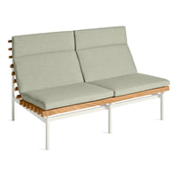 Perch Outdoor 2 Seat Sofa in Sunbrella Oasis - Angle 3
