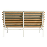 Perch Outdoor 2 Seat Sofa in Sunbrella Oasis - Angle 6