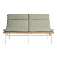 Perch Outdoor 2 Seat Sofa in Sunbrella Oasis - Angle 1