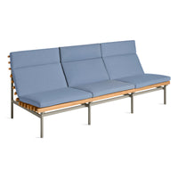 Perch Outdoor 3 Seat Sofa in Sunbrella Haze - Angle 3