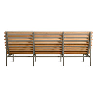 Perch Outdoor 3 Seat Sofa in Sunbrella Linen - Angle 8