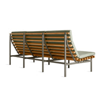 Perch Outdoor 3 Seat Sofa in Sunbrella Oasis - Angle 7