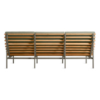 Perch Outdoor 3 Seat Sofa in Sunbrella Oasis - Angle 8