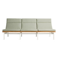 Perch Outdoor 3 Seat Sofa in Sunbrella Oasis - Angle 1