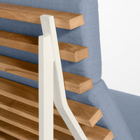 Perch Outdoor 2 Seat Sofa in Sunbrella Haze - Angle 8