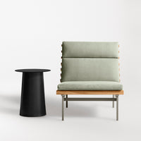 Perch Outdoor Lounge Chair in Sunbrella Oasis - Angle 8