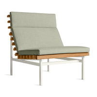 Perch Outdoor Lounge Chair in Sunbrella Oasis - Angle 5