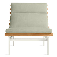 Perch Outdoor Lounge Chair in Sunbrella Oasis - Angle 1