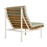 Perch Outdoor Lounge Chair in Sunbrella Oasis - Angle 8