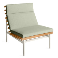 Perch Outdoor Lounge Chair in Sunbrella Oasis - Angle 6