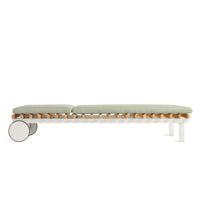 Perch Outdoor Sun Lounger in Sunbrella Oasis - Angle 6