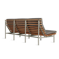 Perch Outdoor 3 Seat Sofa in Toohey Charcoal - Angle 7