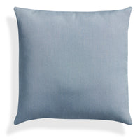 Signal Outdoor 20" Square Pillow in Sunbrella Haze - Angle 1