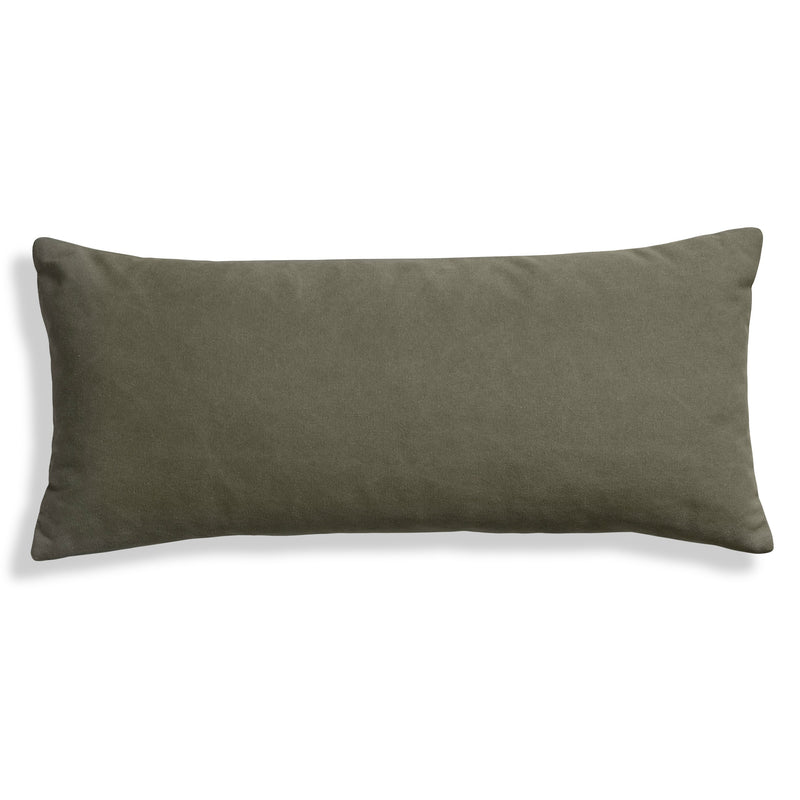 Signal 30" x 13" Lumbar Pillow in Barto Olive - Angle 1