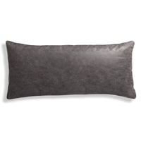 Signal 30&quot; x 13&quot; Lumbar Pillow in Slate Leather - Angle 1