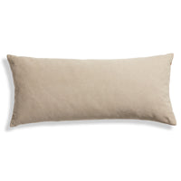 Signal 30" x 13" Lumbar Pillow in Terracotta Leather - Angle 2