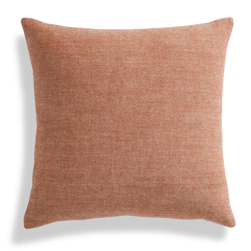 Signal 18" Square Pillow in Edwards Tomato - Angle 1