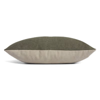 Signal 20" Square Pillow in Barto Olive - Angle 3