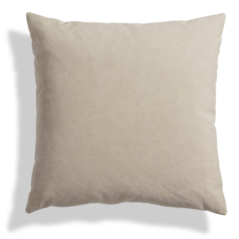 Signal 20" Square Pillow in Slate Leather