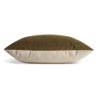 Signal 20&quot; x 13&quot; Lumbar Pillow in Moss Velvet - Angle 3